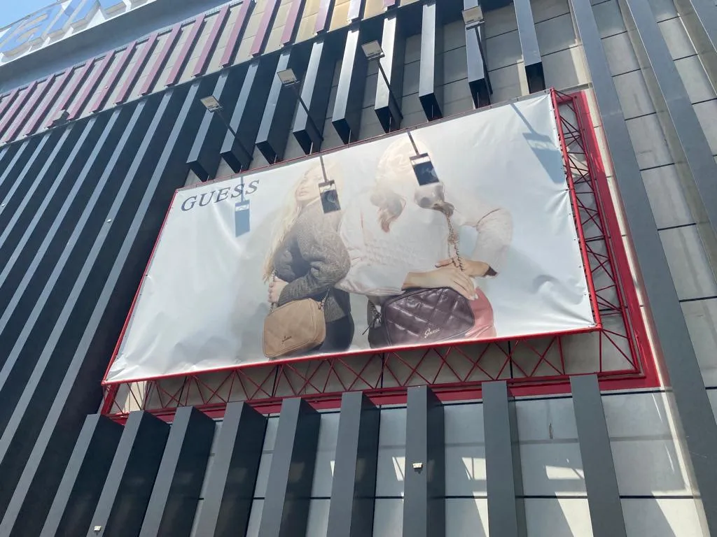 Ankara AVM Dış Cephe Tabela