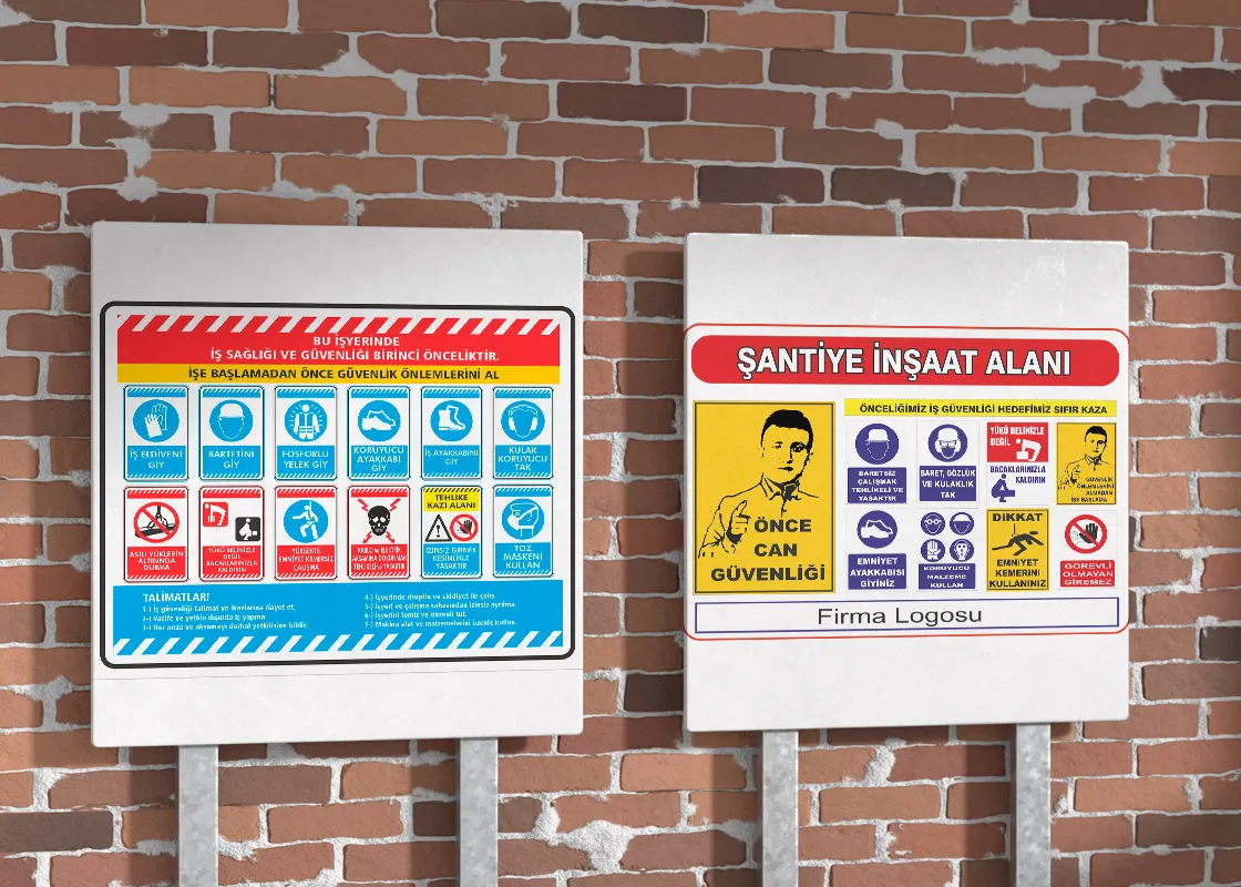 Ankara İş Güvenliği Levhası