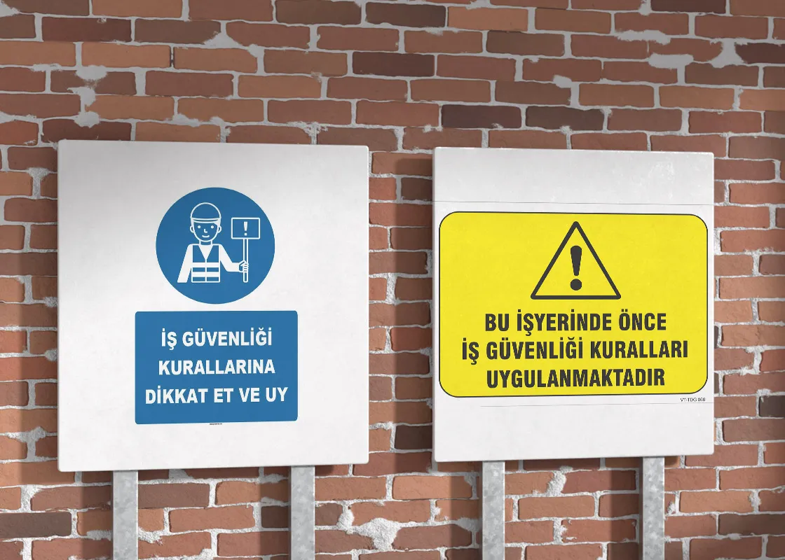 Ankara İş Güvenliği Levhası