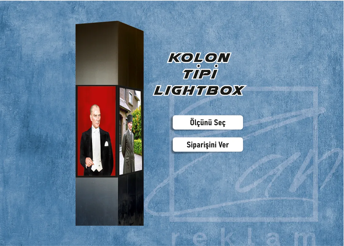 Ankara Kolon Tipi Lightbox