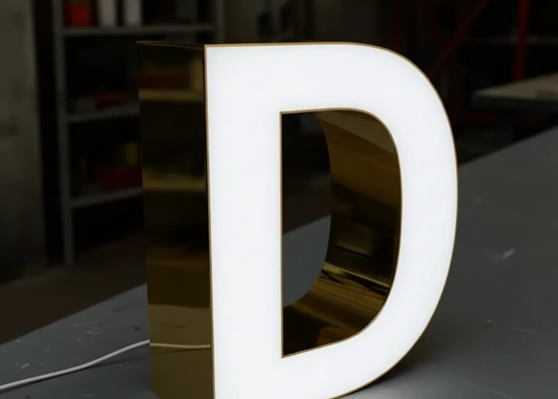 Ankara Kutu Harf Pleksi Tabela