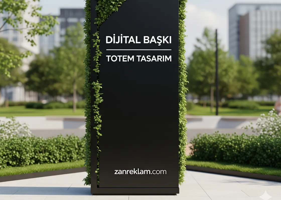 Ankara Totem Işıksız Tabela